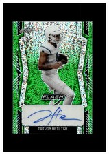 2022 Leaf Flash Autograph Green Jaivon Heiligh /7 Coastal Carolina Chanticleers