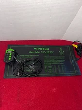 VIVOSUN 10x 20.75 Seedling Heat Mat and Digital Thermostat Combo Set, UL & MET