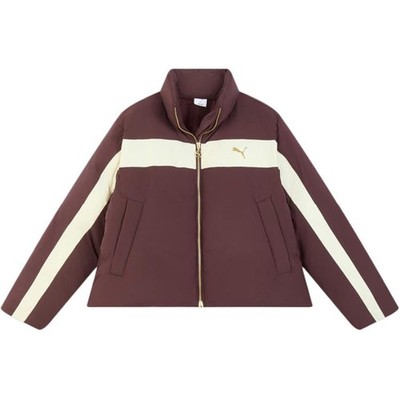 PUMA Warm Fashion Sports Stand Collar Zipper Down Jacket