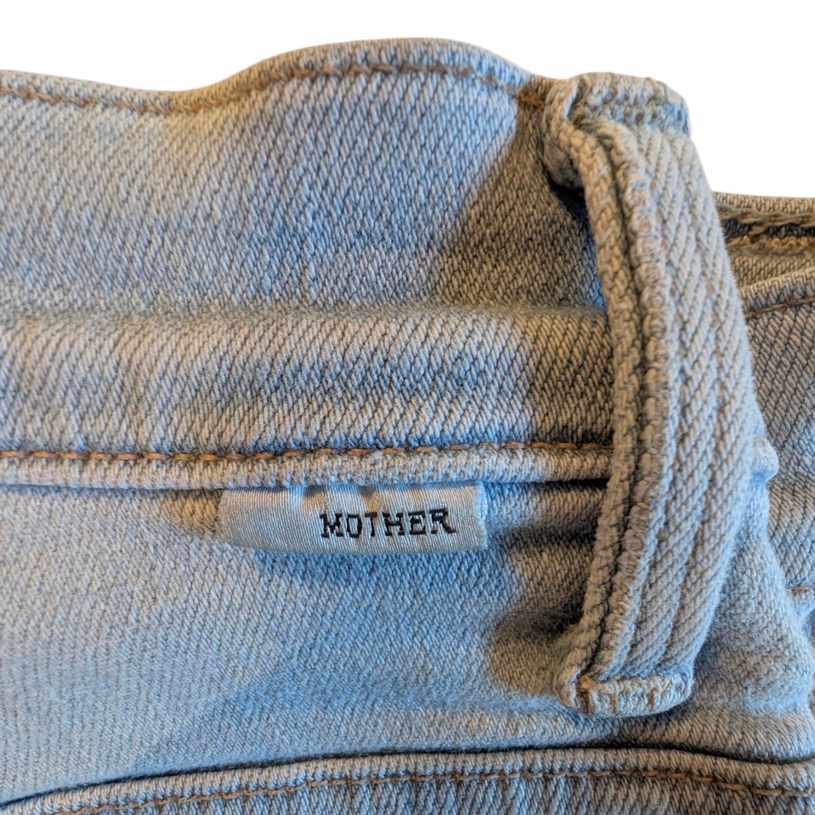 Mother Denim The Wrapper Patch Springy Ankle Jean… - image 3