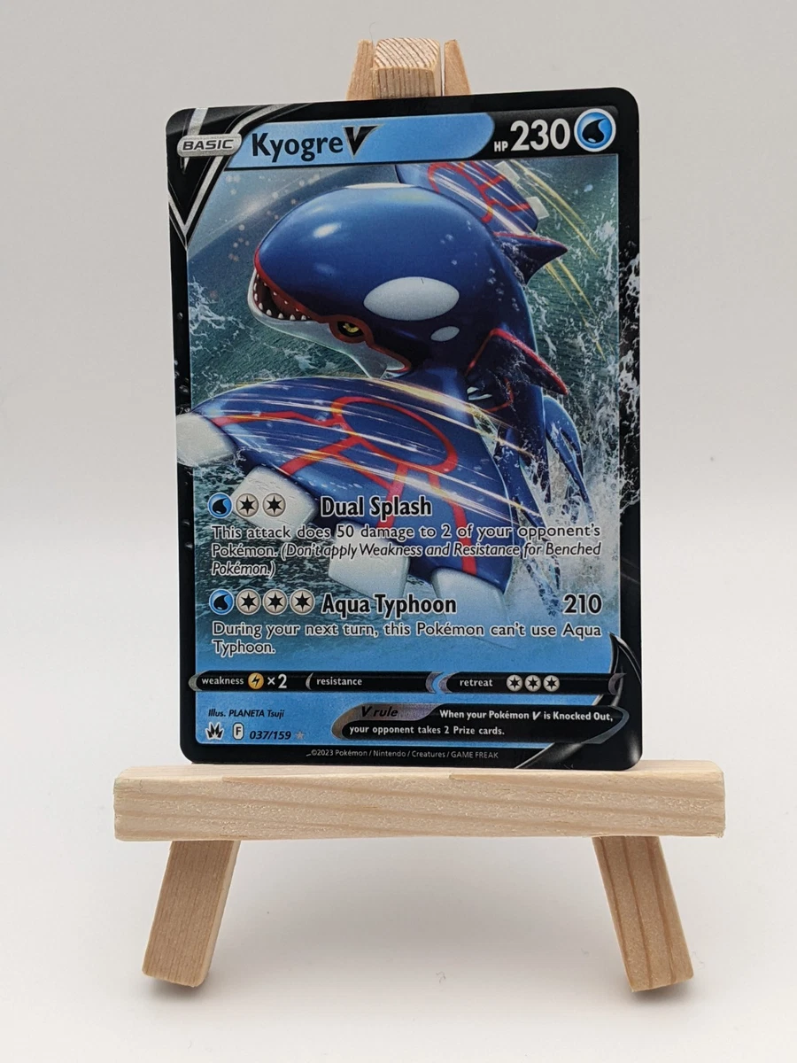 Kyogre Pokémon TCG Ultra Rare Individual Collectible Card Game