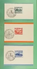 DR WHO 1939 GERMANY 3 FDC? CAR EXPO CARD SEMI POST R32937