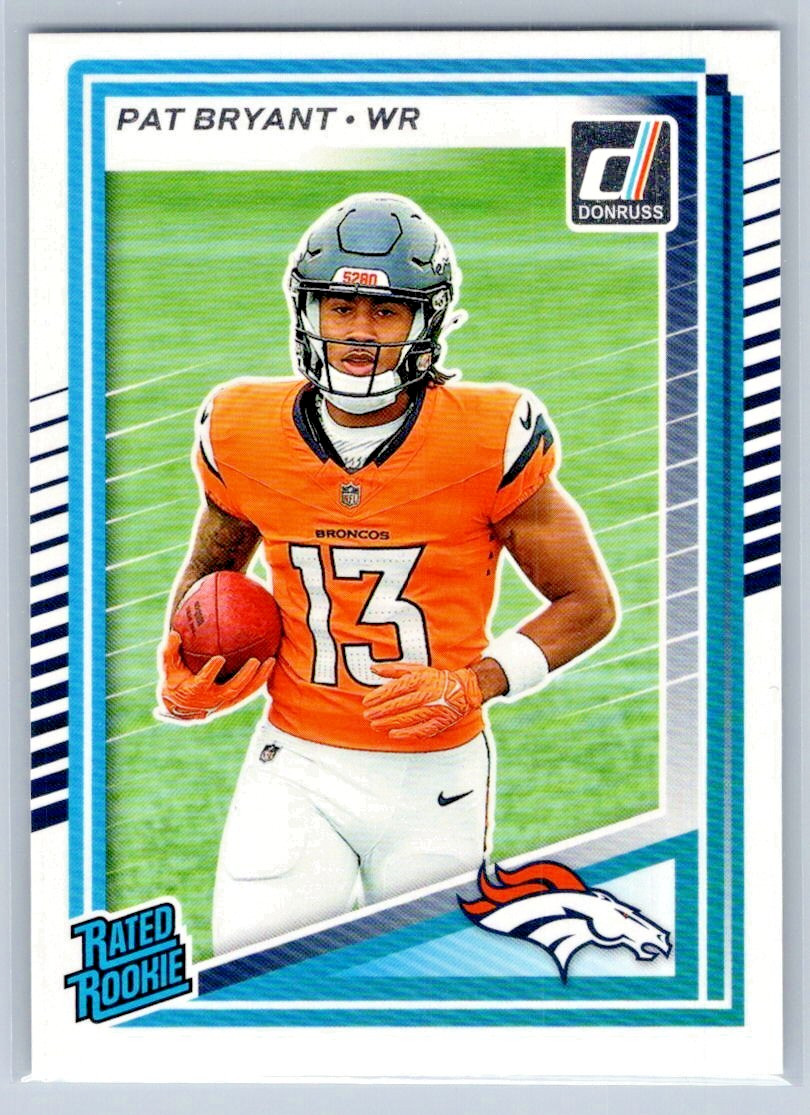 2025 Donruss Football - Pat Bryant - Denver Broncos - RC - #336