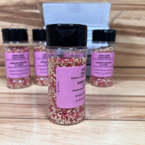 Box of 5 NEW Spring Cherry Crunch Topping From Starbucks Store Pink 06/25 - Picture 5 of 9