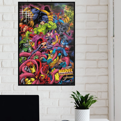 Marvel Super Heroes vs Villains Poster 16x24 Wolverine Hulk Spider-Man Iron Man