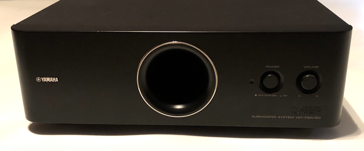 Yamaha YST-FSW150 Powered Subwoofer Compact Home Theater Bass