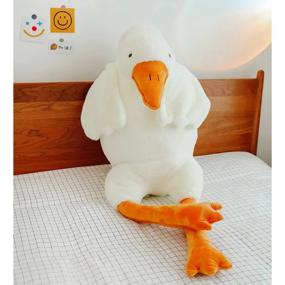 Huge Goose Plush Stuffed Animal Swan Large Pillow Cute Toy White Duck Gift - image 4 of 4