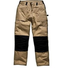 Dickies Grafter Duo Tone Trousers 38R Khaki/Black