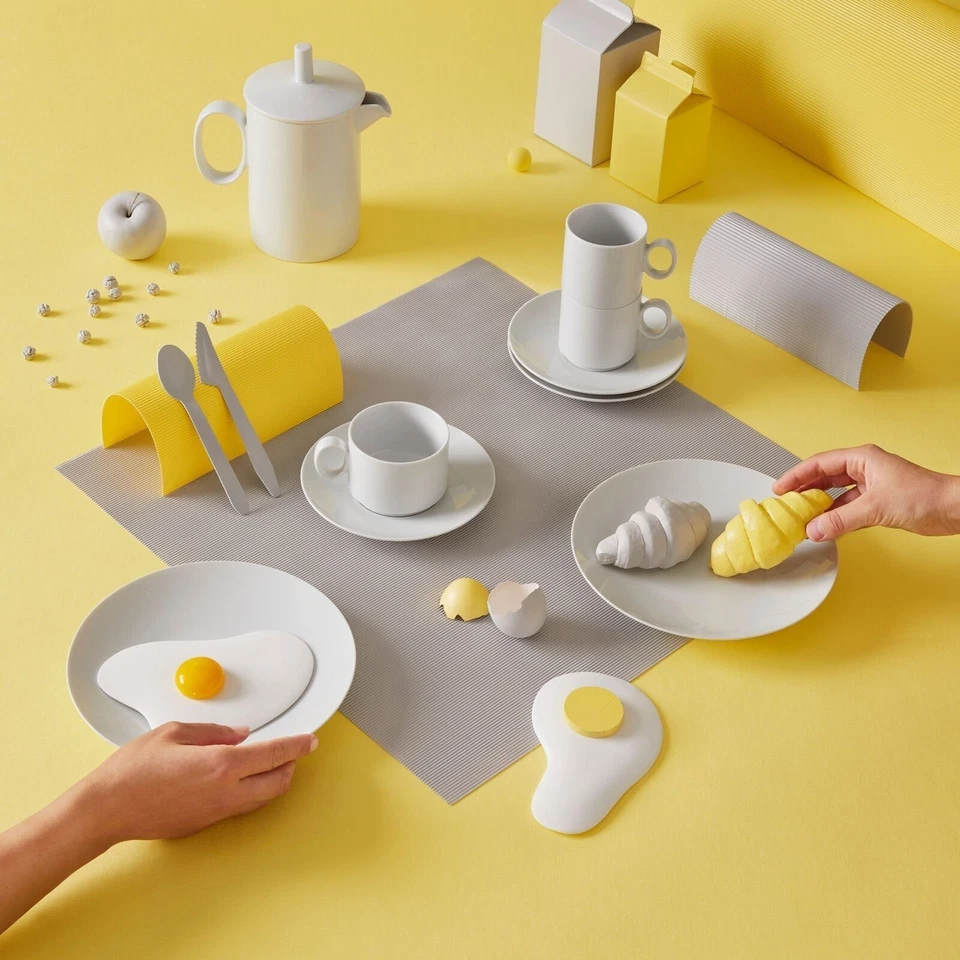 Rosenthal Loft Dinner Plate 11" (Set of 4) Porcelain White - Image 4 of 4