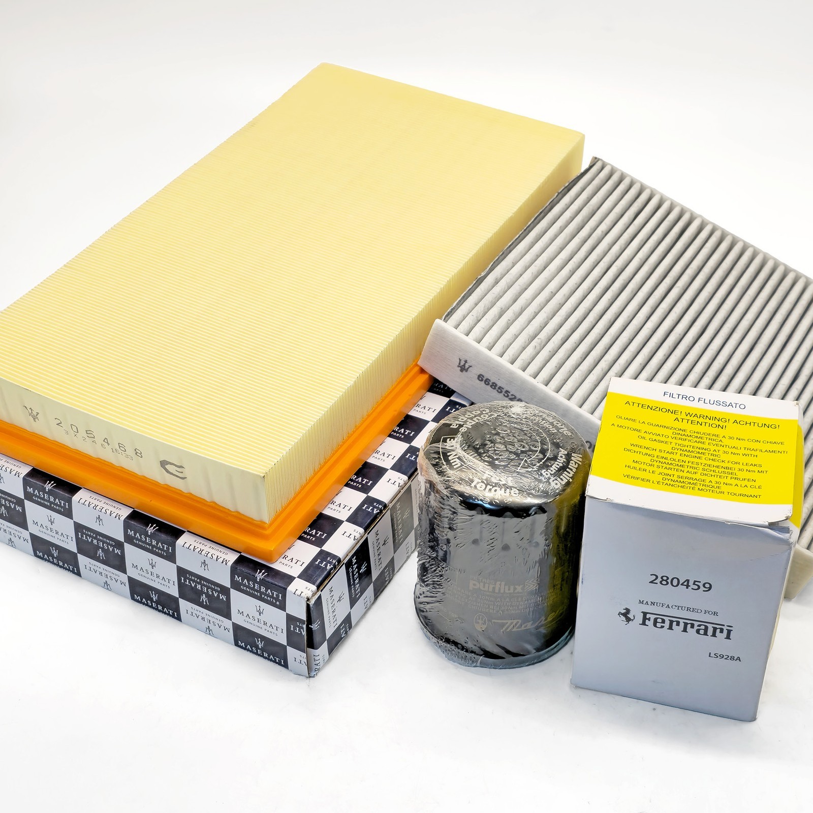 Maserati Quattroporte 2003-2012 Cabin air filters Set