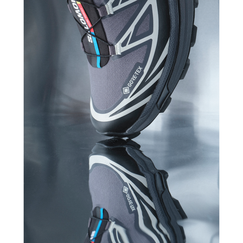 Salomon XT-6 GTX Black Ebony Lunar Rock L41663500 Gore-Tex | eBay