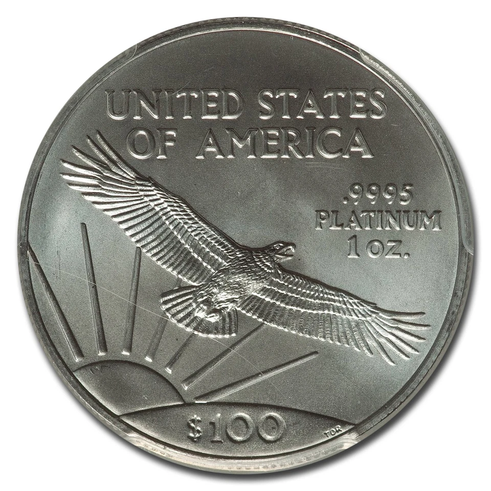 2016 1 oz American Platinum Eagle MS-69 PCGS (FS Gold Foil Label) - Image 3 of 3