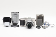 Olympus PEN Lite E-PL5 Silver ST 1591  Double Lenses Exc 5 From JAPAN 3098