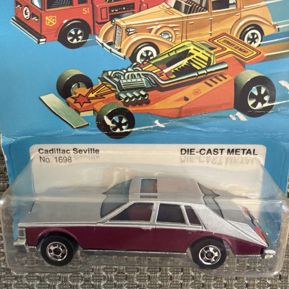 Hot Wheels Cadillac Seville Nº1698 1980/1982 Gris Hong Kong Nuevo Sin perforar Foto 2 de 4