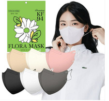Korean Comfortable Beak-shaped Facemask 100p KF94 Color mix / White / Black