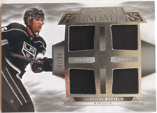 2021-22 UD The Cup Rookie Foundations Quinton Byfield /99 Los Angeles Kings