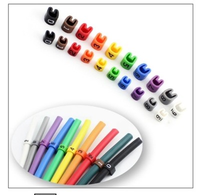 200 Resistor Color code cable Maker for 0.75-3,5 sq 12-18AWG Dia 2.0-3.2mm #iw