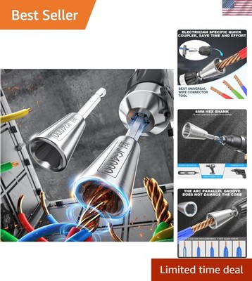 2025 Upgraded Drill Wire Twister Tool - Stainless Steel, Ergonomic, Fast Twist