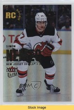 2023 Upper Deck Fleer Ultra Rookies Rainbow Foilboard Simon Nemec #218 READ vs3