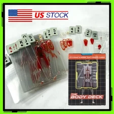 X-Ray Design The Body Deck Human Anatomy Playing Cards Gift for Med Students KU