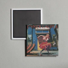 Cyndi Lauper - She's So Unusual Album Cover Locker Fridge Magnet