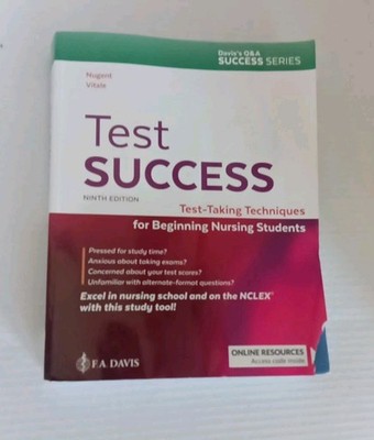 Test Success : Test-Taking Techniques for Beginning Nursing Students 9th Edition