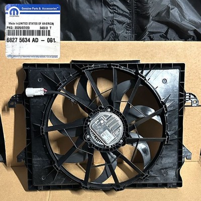 NEW OEM 2019-2025 Ram / Jeep Mopar Radiator Cooling Fan Module Mopar 68275634AD