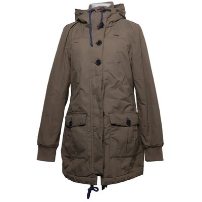 Ragwear, Parka, Damen, Größe: M, Beige/Blau, Nylon/Polyester, Einfarbig #dyt