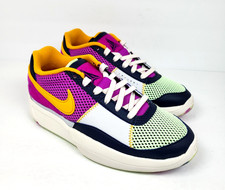Nike JA 1 SE "Welcome To Camp" Youth Sz 5.5Y Womens Sz 7 Navy Purple Gold Shoes