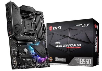 B550 Gaming Plus V1 Gaming Motherboard (AMD Ryzen 5000, AM4, DDR4, PCIe 4.0, SAT
