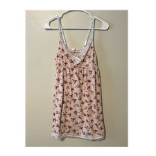 Pink Floral Lace Nightgown