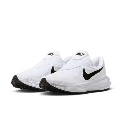 Nike Revolution 8 Easyon White Wolf Grey Black HQ2414-100 Men