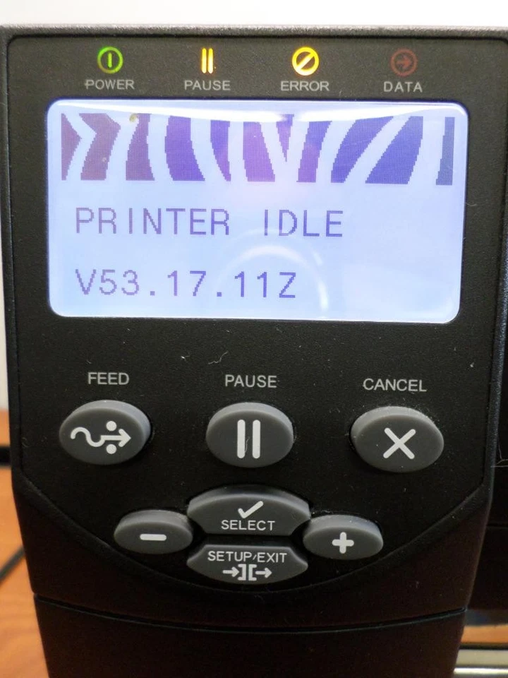 Zebra ZM400 203 DPI Thermal Transfer Label Printer USB Ethernet ZM400-2001-0100T - Image 2 of 4