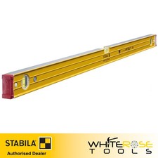 STABILA 122cm Type 96-2 M Spirit Level Rare Earth Magnet 3 Vials Aluminium 15856