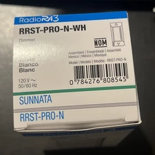 Lutron RRST- PRO- N-WH Brand New In Box 