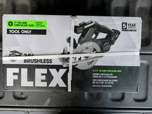 FLEX 24V Scie circulaire sans fil de 6-1/2", outil de coupe haute puissance
