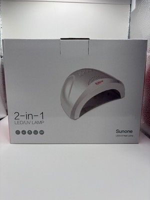 Sunone SUNONE 2-in-1 LED/UV Nail Lamp Smart 2.0 48W Gel Curing Dryer New