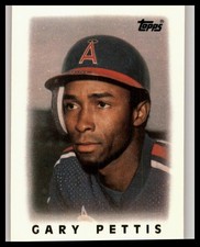 1986 Topps Major League Leaders Minis #7 Gary Pettis