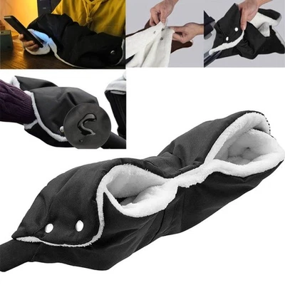 Winter Warmer Gloves Pram Pushchair Hand Muff Waterproof Stroller Accessory Gift