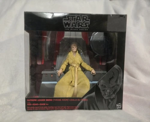 2017 Star Wars Black Series Supreme Leader Snoke Figire In Throne Room Boxed