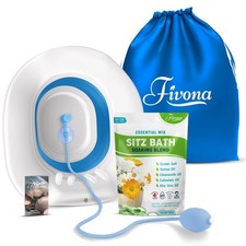 Fivona 4-In-1 Sitz Bath Soak Kit For Hemorrhoids And Postpartum Care 1 Pack Of