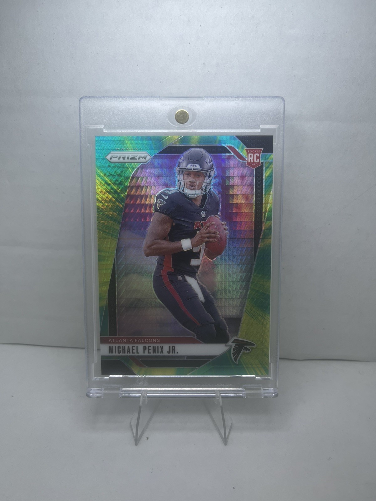 2024 Panini Prizm Rookies Michael Penix Jr. #378 Hyper Prizm /180 (RC)