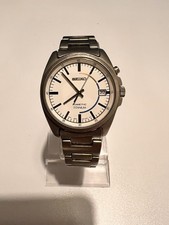 Seiko Titanium Kinetic Men’s Watch. New Capacitor Fitted. 5M42-0H30.