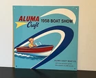 Aluma Craft Boats Vintage Style Metal Marine Sign