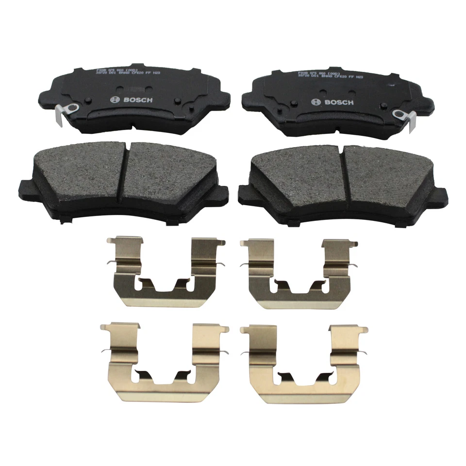 Pastillas de freno delanteras de cerámica Bosch QuietCast para Hyundai Veloster 2012-2015 Foto 2 de 4