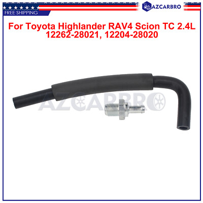 For Toyota Camry 2007-2009 L4; 2.4L PCV Valve & Hose 12262