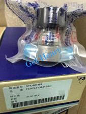 /NEW FUJIKIN Manual Low-pressure Diaphragm Valve FUND-4VM-P-BRC FedEx or DHL