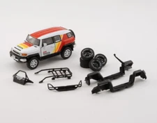 BM Creations 2015 Toyota FJ Cruiser W/ Accessory Pack - White - LHD 1:64 Car