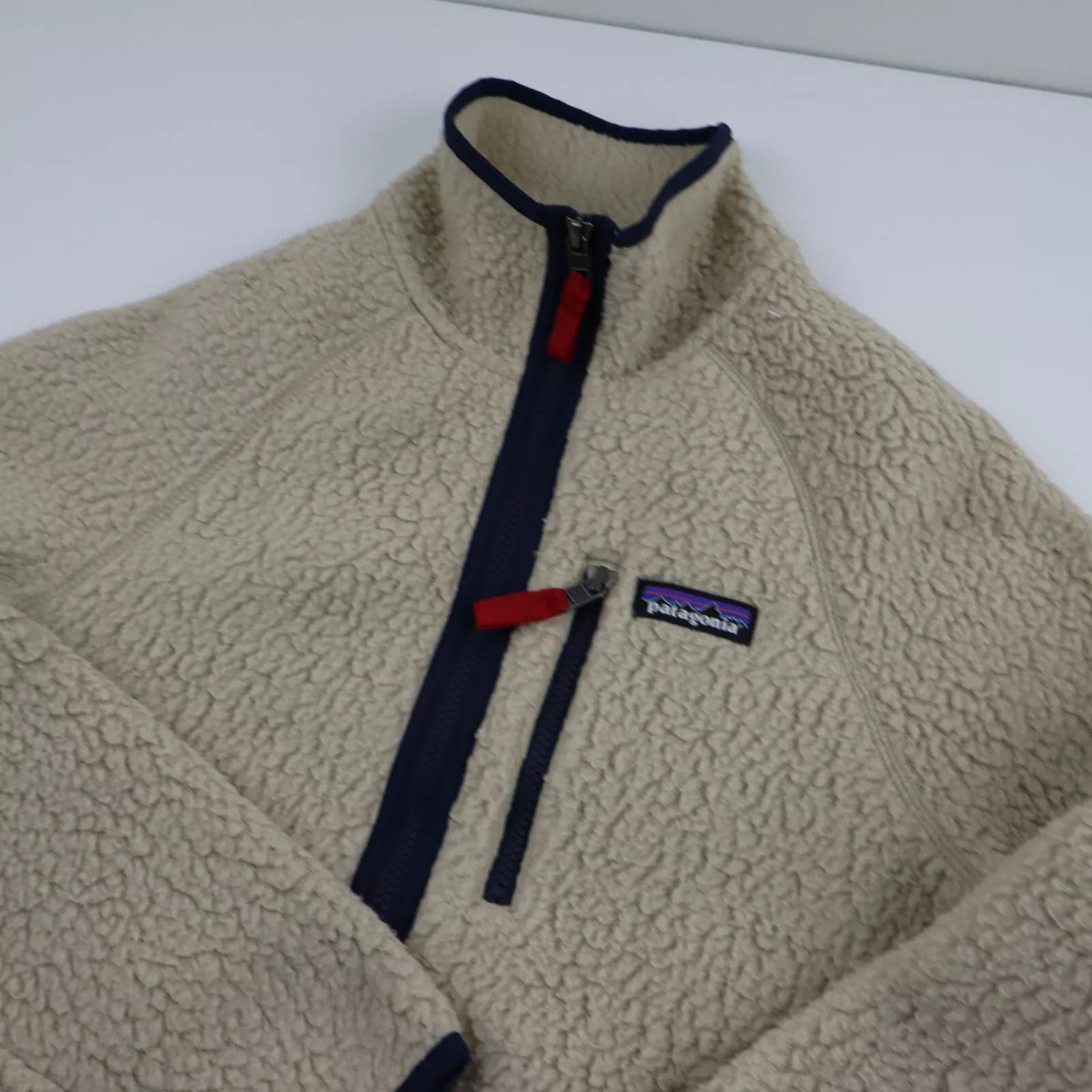 patagonia retro pile fleece zip coat deep pile jacket
