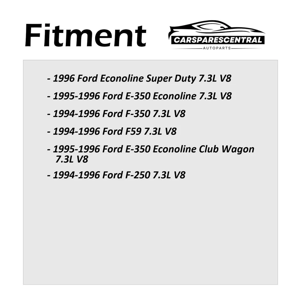 Cacerola de aceite del motor para Ford F-250 1994 1995 1996 7,3 L Foto 2 de 4